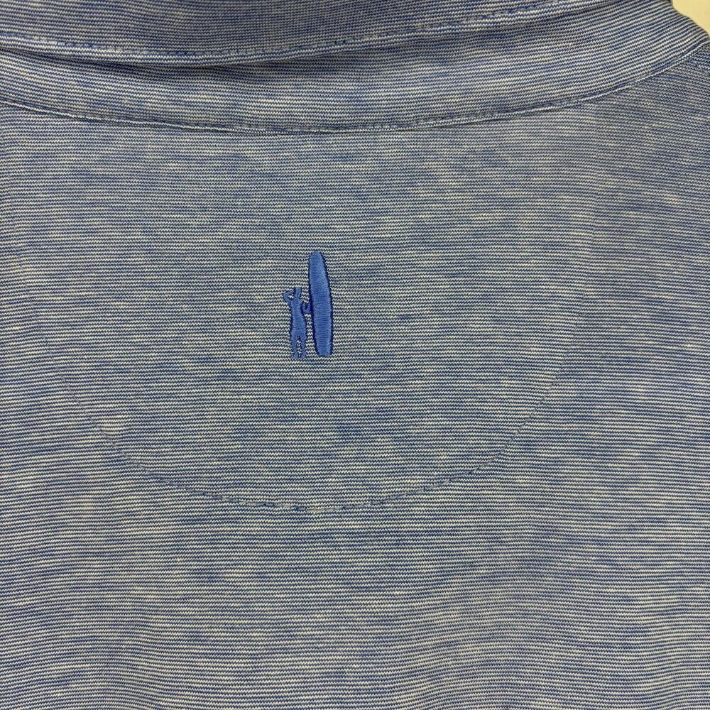 Johnnie-O Indianapolis Motor Speedway Brickyard Crossing Polo Shirt Mens L Blue - Picture 6 of 8